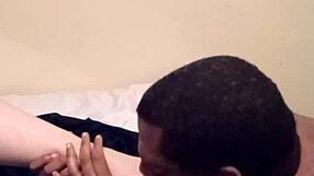 Rocky Tajauta Enjoys Side Piece's Delicious Feet