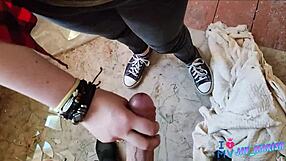 i got my big ass licked and face fucked hard in pov with a monster cock