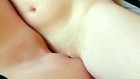 Real Lesbian Encounter: She Comes Over for Grinding and Scissoring Pussies