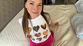 Stepsister Bent Over for Intense Fucking and Loud Cum