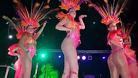 Samb�o 2022 Showcases Ass in Leggings and Nylon