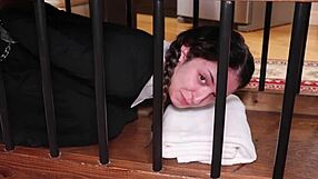 Wednesday gets a rough facefuck, sloppy deepthroat, and facial 😈