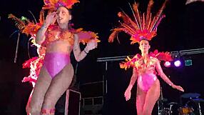 Samb�o 2022 Showcases Ass in Leggings and Nylon