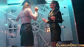 Glam Sluts Suck Schlongs Hard
