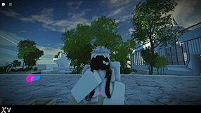 Intense Fucking Session With Italian Girl In Roblox Virtual World Part 2