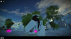 Intense Fucking Session With Italian Girl In Roblox Virtual World Part 2