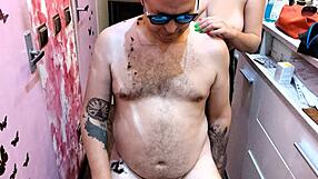 This Barber Babe Has Perfect Natural Tits!