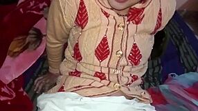 indian newly married girl serves father-in-law while husband works