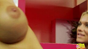 Overwhelmed by Desire: European Babes Dive into Dildo Fun with Blondes in Passionate Lesbian Scenes