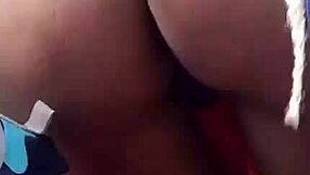 look at this hairy girl flashing in the park