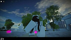 Intense Fucking Session With Italian Girl In Roblox Virtual World Part 2