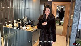 cheating on wife with escort katty on business trip, cum inside without condom