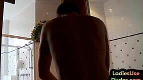 cfnm dom babes peg male asshole with strapon in threesome