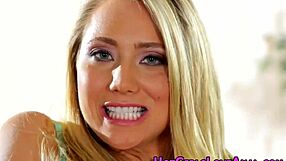 lesbian teen 18+ discovers intense emotions through squirting orgasms and first-time anal play with toys