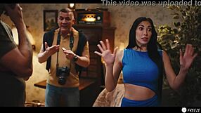 Is This French Brunette's Nipples Being Sucked While Bound Too Intense?