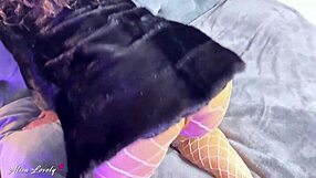 Brunette Feels Intense Pleasure Masturbating Pussy with Vibrator to Squirting Close-Up