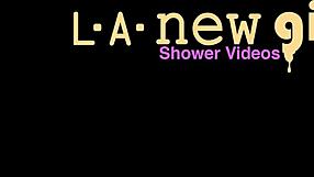 Blonde Muse In The Making Took A Shower!