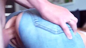 Horny Stepsis Bent Over in Cum and Doggystyle Compilation Scenes