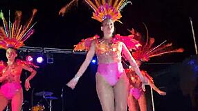 Samb�o 2022 Showcases Ass in Leggings and Nylon