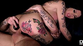 KINKY BDSM FANTASIES COME TRUE FOR ASS FETISH BABE MEGAN INKY AT THE OFFICE