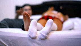 Schoolgirl cheats with brother's friend in motel