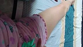 i seduce my stepdaughter in her pajamas, ending up groping her all over.