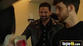 hungarian hottie takes a wild ride on bad boys cock as her man gets cuckolded