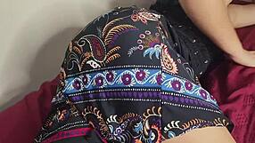 I lift my student's dress, revealing her tight young pussy for taboo roleplay fucking