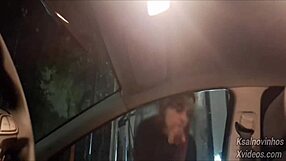 teen risks handjob for hot girl on public street