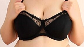 big 80g bra try on