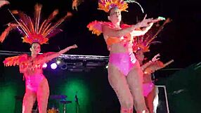 Samb�o 2022 Showcases Ass in Leggings and Nylon