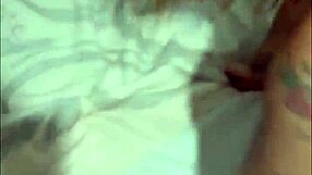 Threesome visit turns into creampie fun at husband's friend's house.