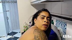 Enjoying My Maid's Tasty Dish