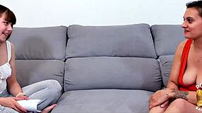 Sexy Belle Brune Adores Hard Cocks with Passionate Love