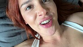 Redhead Step Sister Cures Depression with Pussy Fantasy