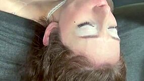 Extreme deepthroat facefuck