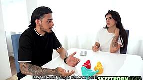 Jessica Osorio's first intense fuck