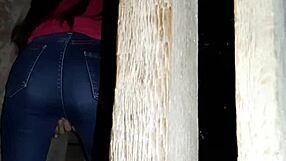 Caught Stranger Masturbating to Orgasm!