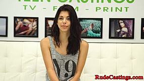 young amateur pounded doggystyle in casting closeup