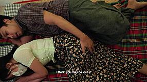 Amateur Couple Can't Stop Intense Fucking And Muff Diving On Big Fire