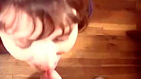 milf receives facial from big dick