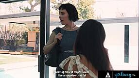 Olive And Alexis Fuck With Strap-On!