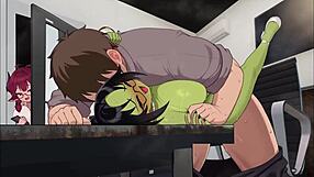 goblin daughter, can you handle this big cock creampie?