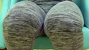 Teen Babe Teases Sugar Daddy in Leggings During Workout Photoshoot