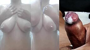 Flagrei Minha Esposa Se Masturbando No Quarto Com Seu Brinquedinho E Fui Me Masturbar E Gozar Gostoso Pra Ela