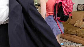 sweet ass teen ready for anal sex with mature group