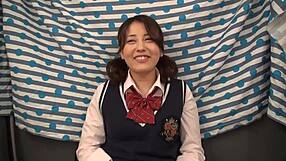 Full asian blowjob and fucking with toys version