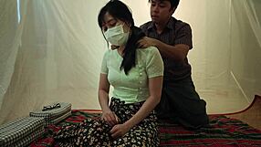 Amateur Couple Can't Stop Intense Fucking And Muff Diving On Big Fire