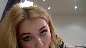 Misha Cross Rewards Plumber with BJ