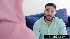 Young Muslim Beauty Seducing Her Big Dick Teacher!